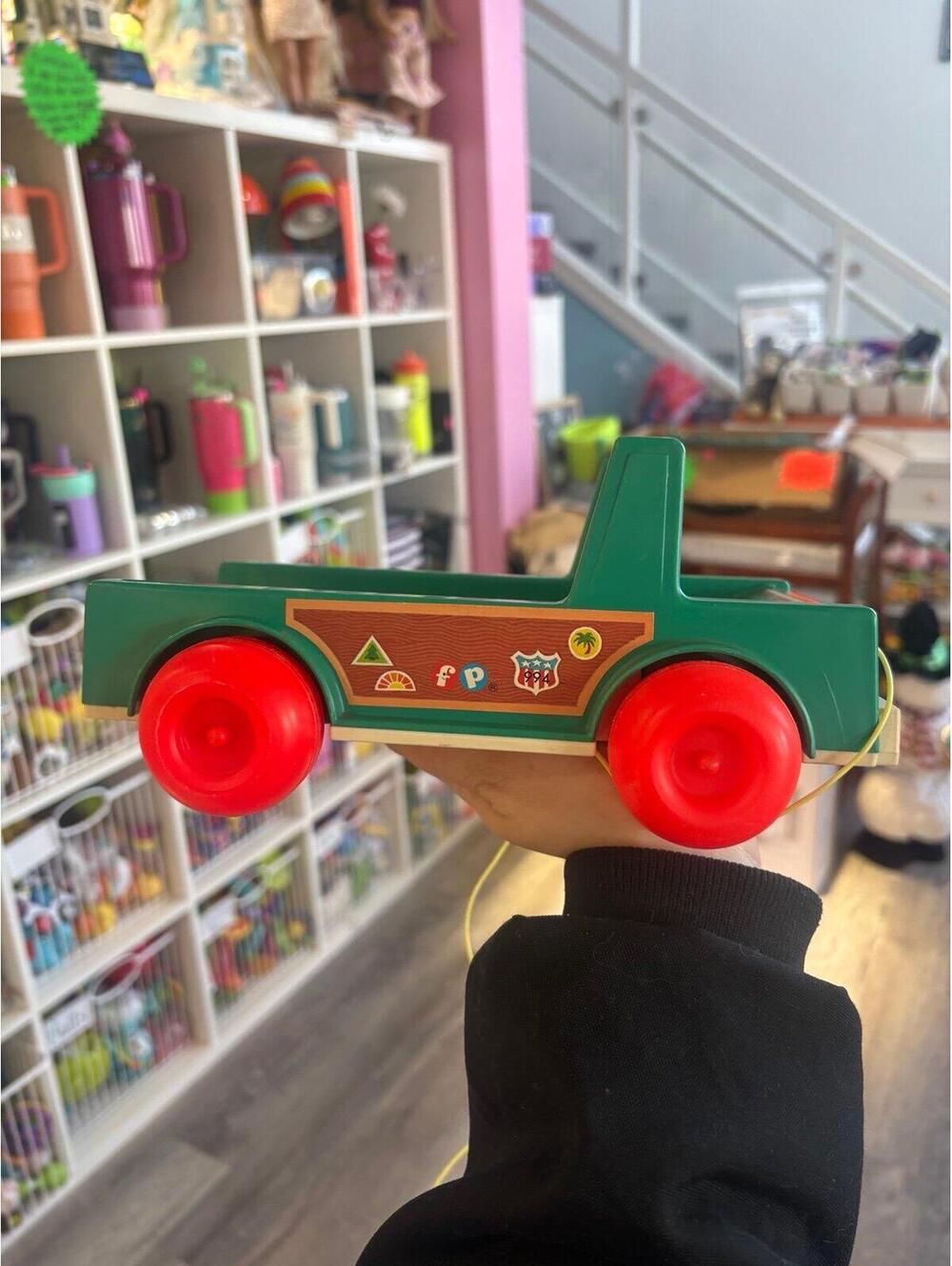 Vintage little people car bundle of 2